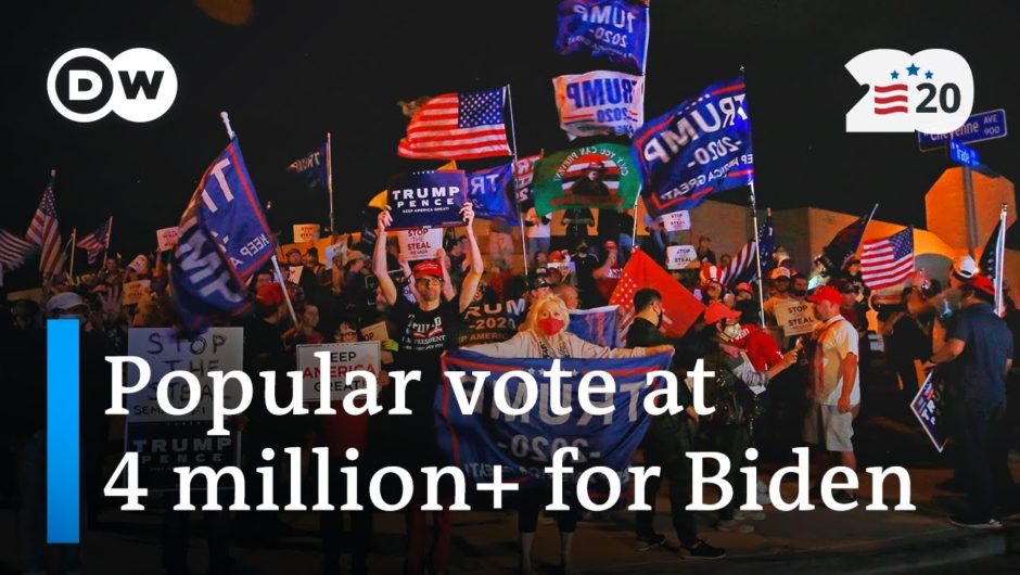 How is Trump mobilizing his followers to challenge the vote count? | US election 2020