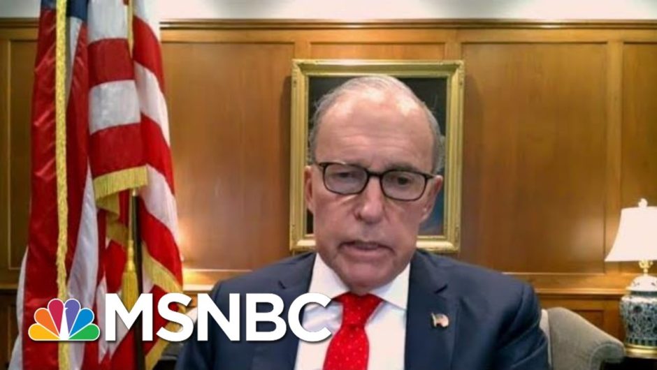 Despite Lack Of Stimulus Kudlow Says 'You're Starting At A Great Fourth Quarter' | MTP Daily | MSNBC