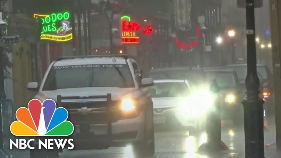 Hurricane Zeta Makes Landfall In Louisiana | NBC Nightly News