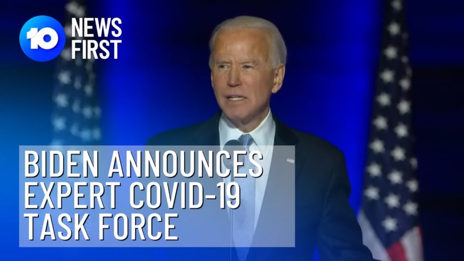 Joe Biden Announces Expert Transition Task Force | 10 News First