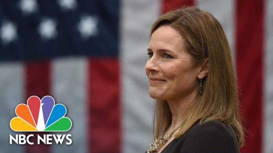 White House Hosts Celebration After Amy Coney Barrett Confirmed To Supreme Court | NBC News