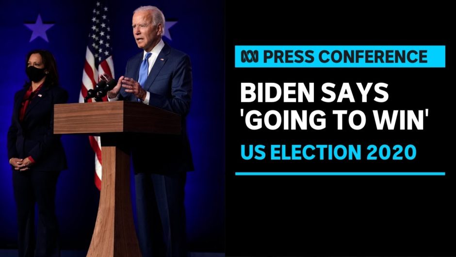 Biden says he's 'going to win with a clear majority' and he's already started work | ABC News