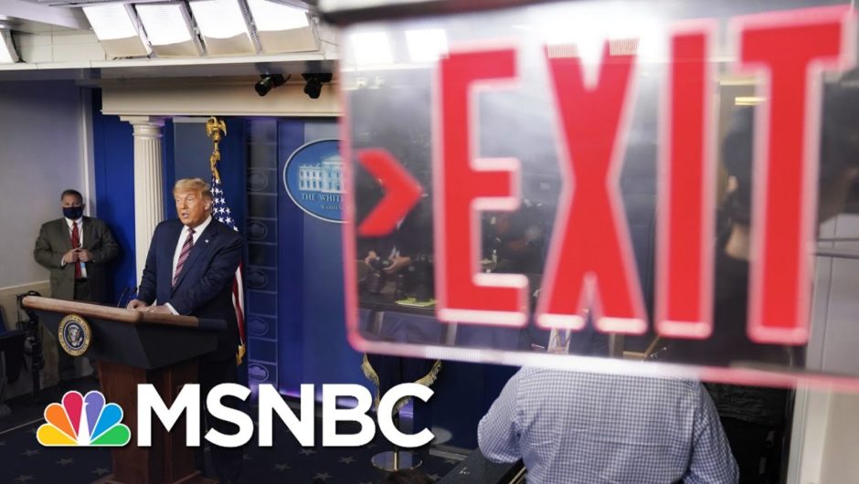 WAPO: A Trump Concession Speech Is Unlikely If He Loses | The 11th Hour | MSNBC