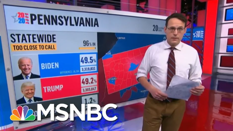 Breaking: Trump Loses More Ground In Do-Or-Die Penn., MSNBC's Kornacki Reports On MSNBC | MSNBC