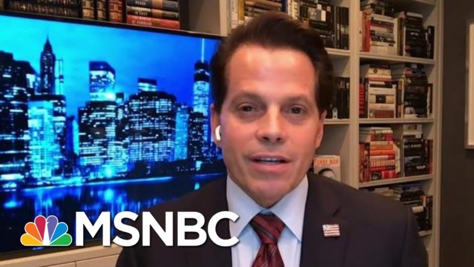 Scaramucci: Trump Is Trying To Find 'One Hail Mary Strike On The Map' | MTP Daily | MSNBC