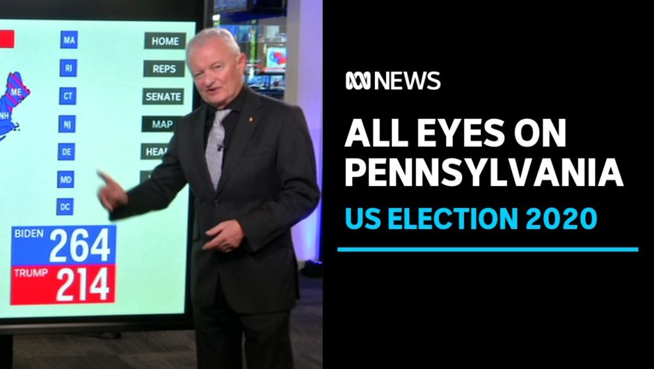 All eyes on Pennsylvania as US election counting continues into the night | ABC News