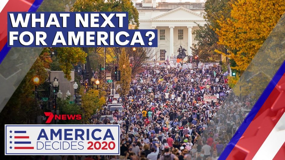 America Decides 2020: What next for the United States? | 7NEWS