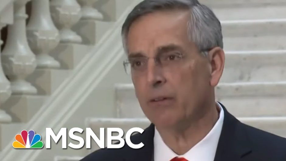 Georgia Secretary Of State Gives Update On Election Results | MSNBC