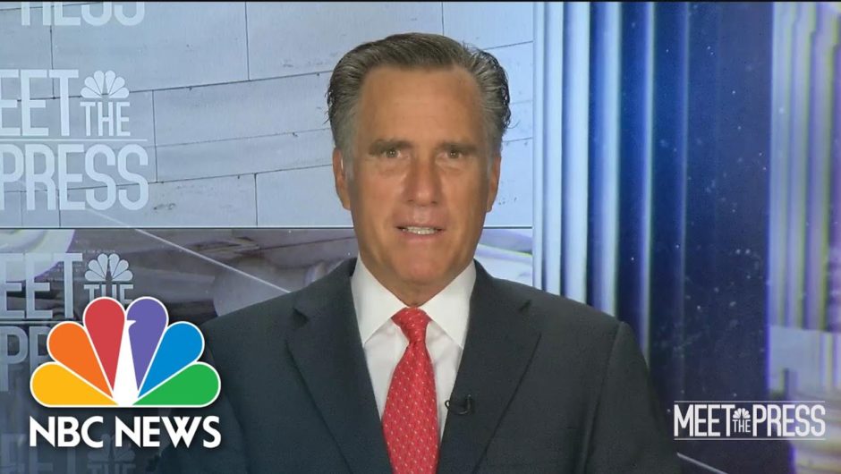 Full Romney Interview: Trump Should Be 'Careful' In His Next Steps | Meet The Press | NBC News