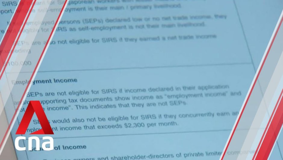 About 200,000 self-employed persons have received S$1.8 billion under income relief scheme