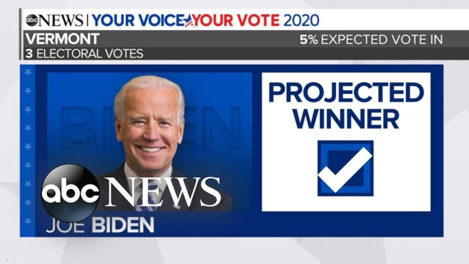 Vermont projected to be won by Biden