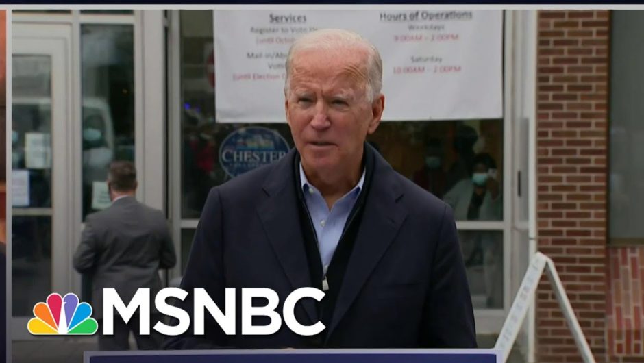 How Biden Campaign, Supporters Can Maximize Momentum Before Election Day | The Last Word | MSNBC