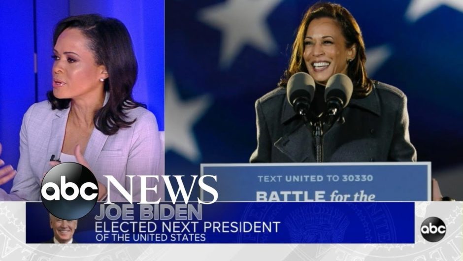 Kamala Harris makes history as first female vice president-elect | ABC News
