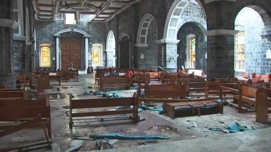 Centuries-old Albay church sees 'worst' damage