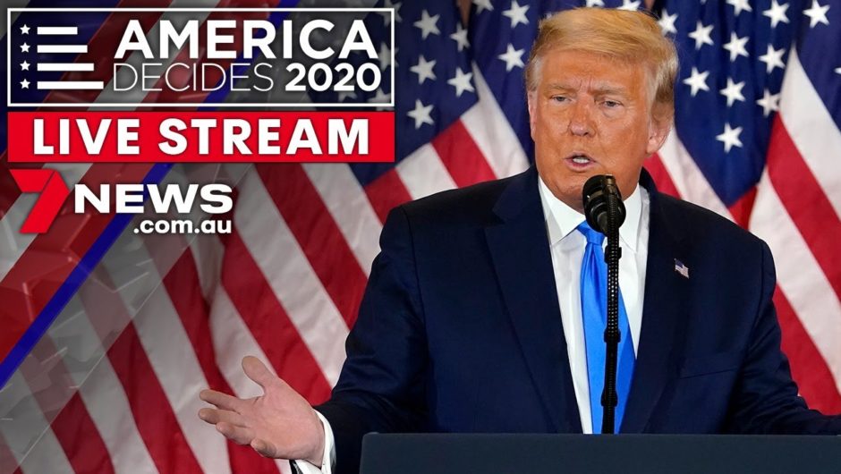 America Decides 2020: Donald Trump says he has 'easily won' Presidential Election | 7NEWS