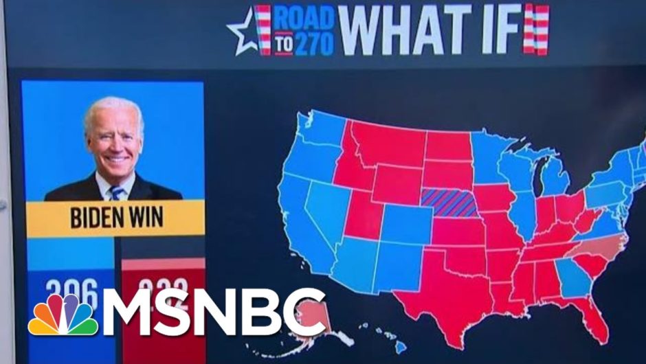 What Is The Electoral Count If Biden Wins The States Where He Leads? | Morning Joe | MSNBC