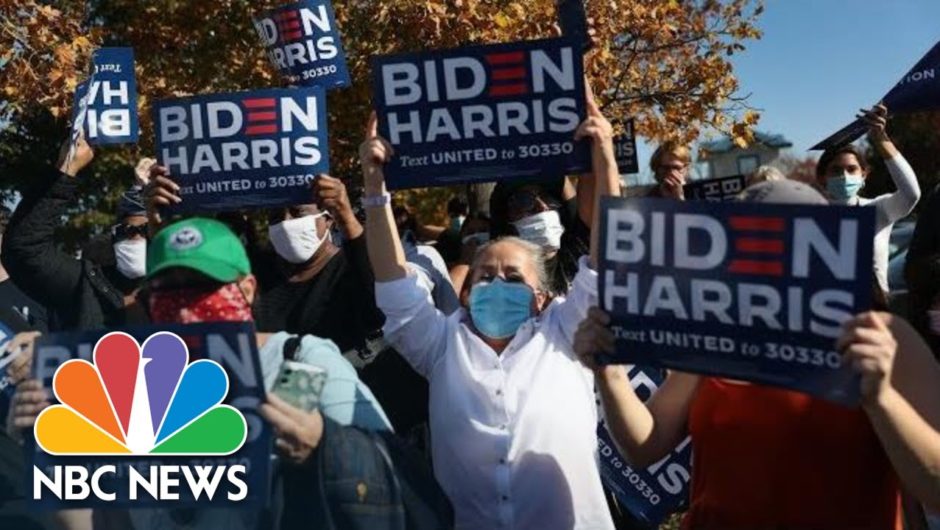 Celebrations Around The U.S. As Joe Biden Projected President-Elect | NBC News