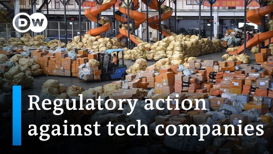 China drafts anti-monopolistic legislation against tech giants | DW News