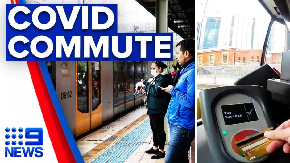 New app to avoid packed public transport | 9 News Australia