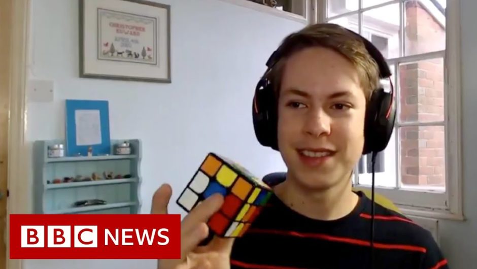 Meet teenage engineering student won a gold at the Rubik's Cube World Cup – BBC News