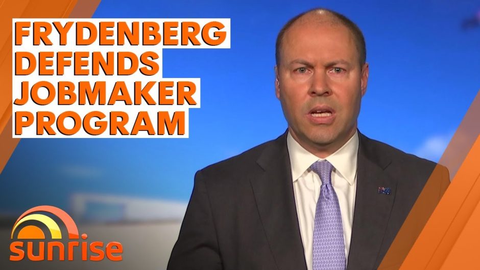 Treasurer Josh Frydenberg defends JobMaker amid concerns older workers will be sacked | 7NEWS