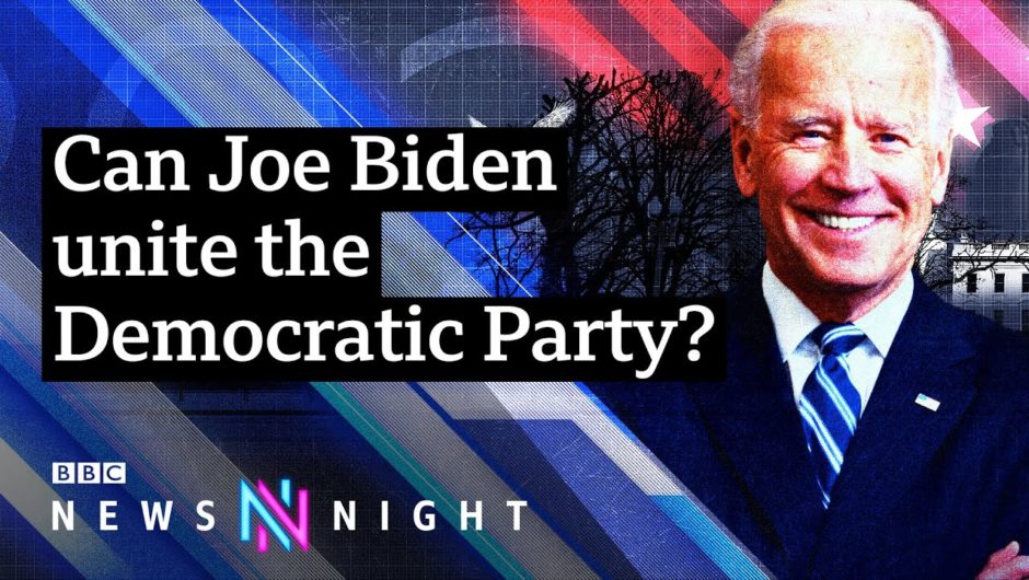 How can Joe Biden keep the Democrats' progressive wing on side? – BBC Newsnight