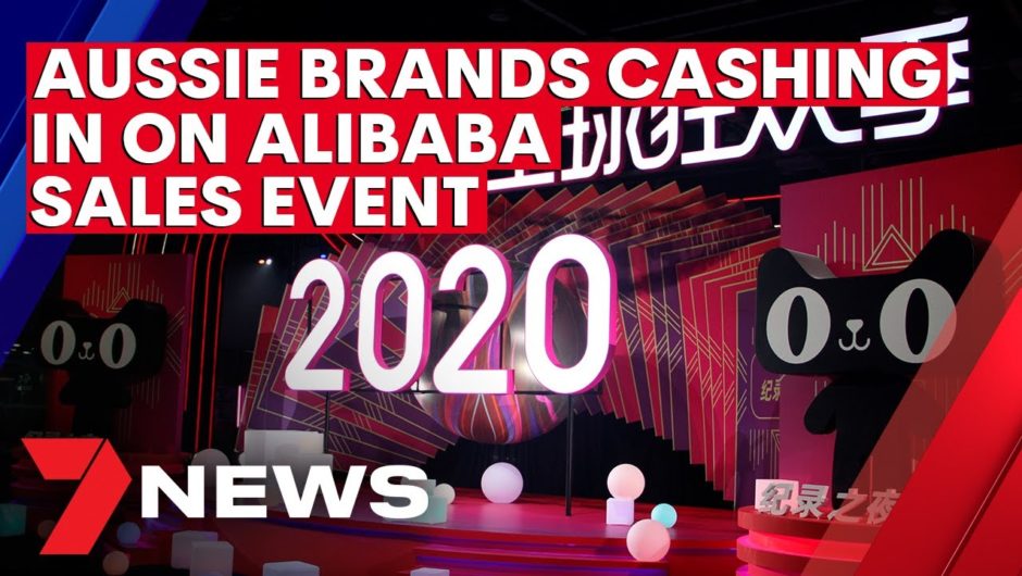 Australian brands cashing in on massive Alibaba sales event | 7NEWS