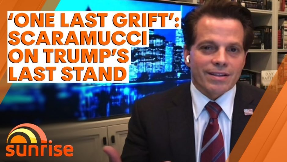 Anthony Scaramucci says Trump's refusal to accept election defeat is 'one last grift' | 7NEWS