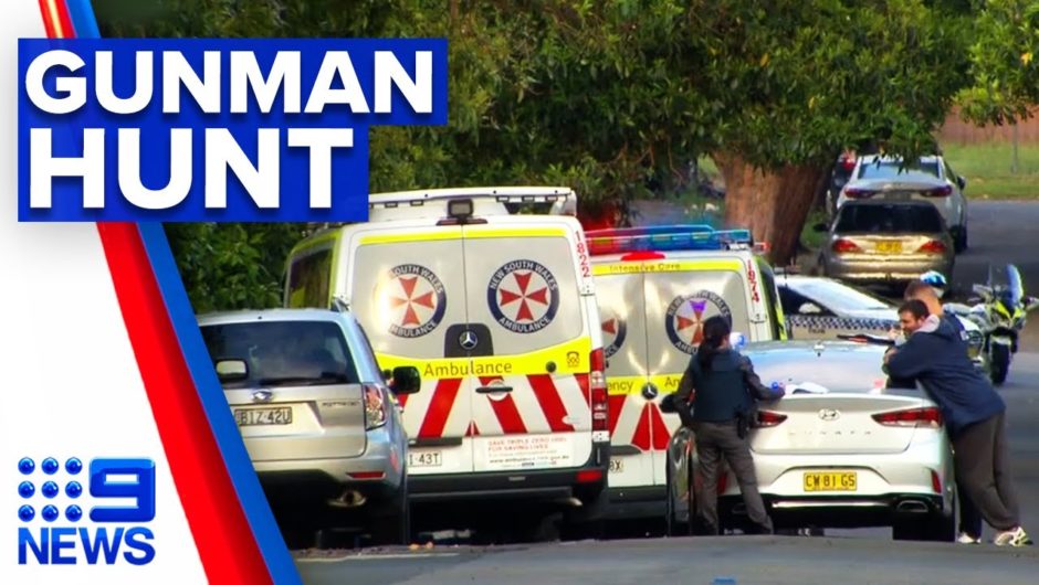 Sydney’s south in lockdown amid gunman manhunt | 9 News Australia