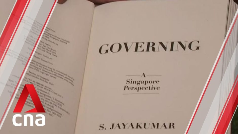 Former senior minister S Jayakumar launches new book on governance in Singapore