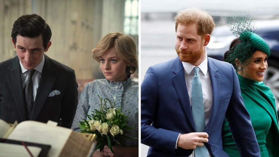 Why The Crown stars feel sympathy for Harry and Meghan