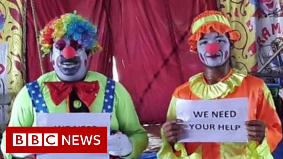 Cirque du Stream: Rebooting the big top during Covid – BBC News