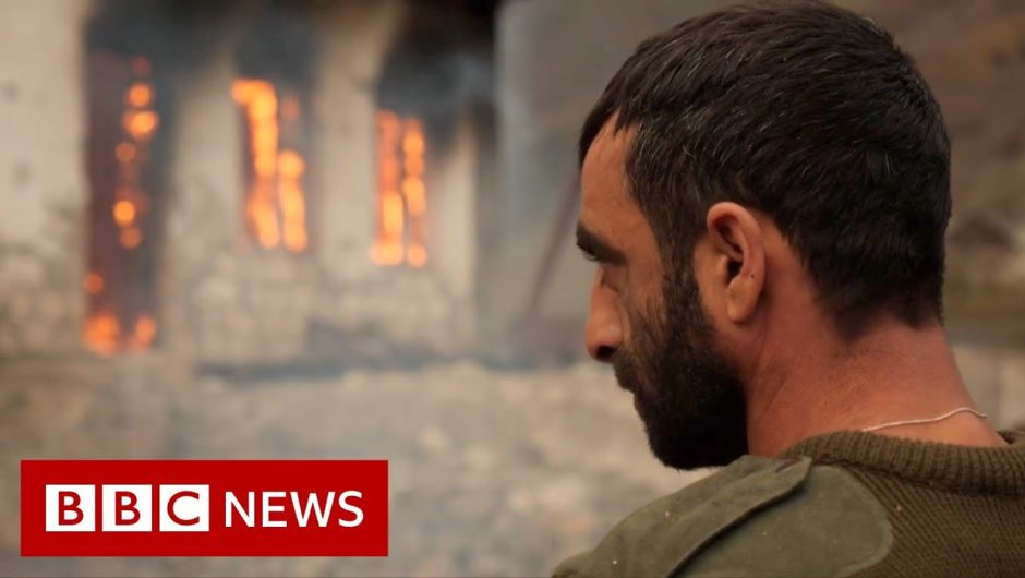 Nagorno-Karabakh: The families burning down their own homes – BBC News