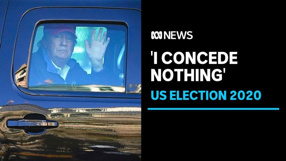 Trump says Biden won the election, but 'concedes nothing' | ABC News