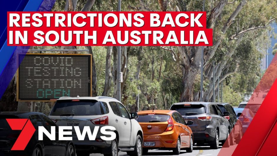COVID restrictions reimposed for South Australians over Adelaide coronavirus cluster | 7NEWS