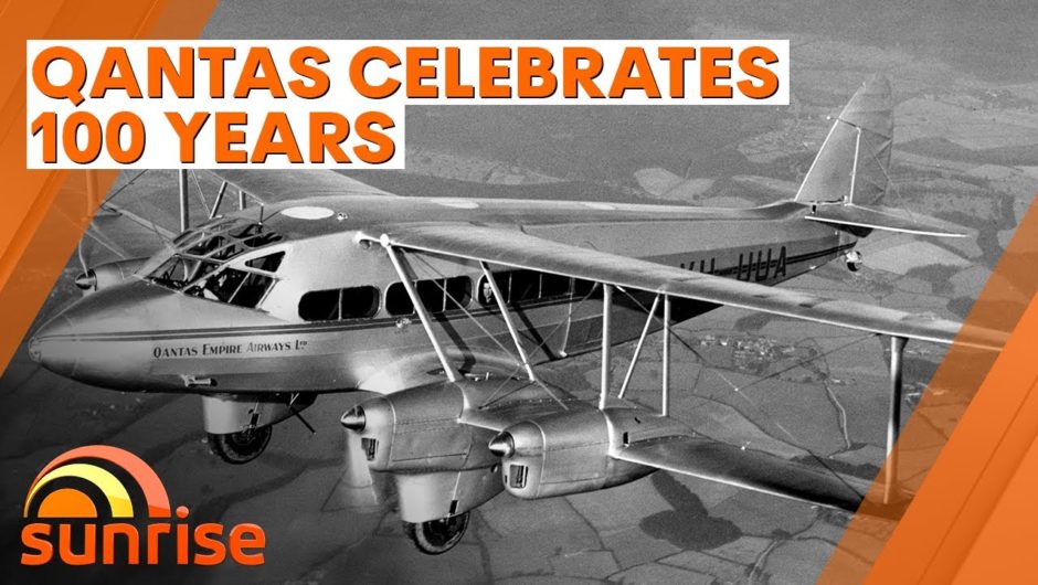 Qantas celebrates 100 years flying high | 7NEWS