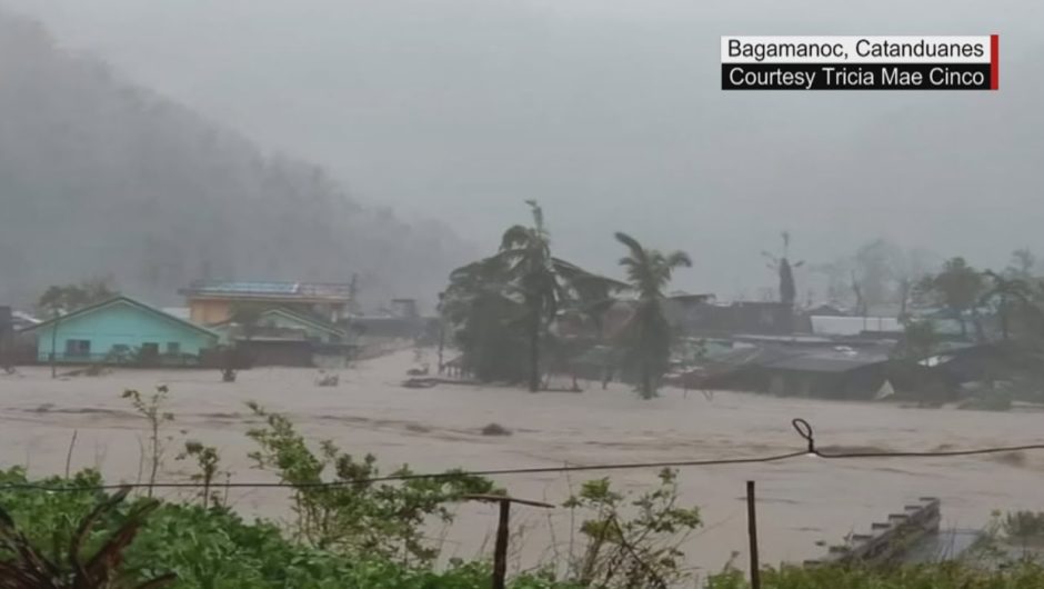 Ilang lugar sa Catanduanes lubog na sa baha