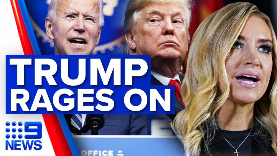 Reports Trump refusing to share government intelligence with Joe Biden | 9 News Australia