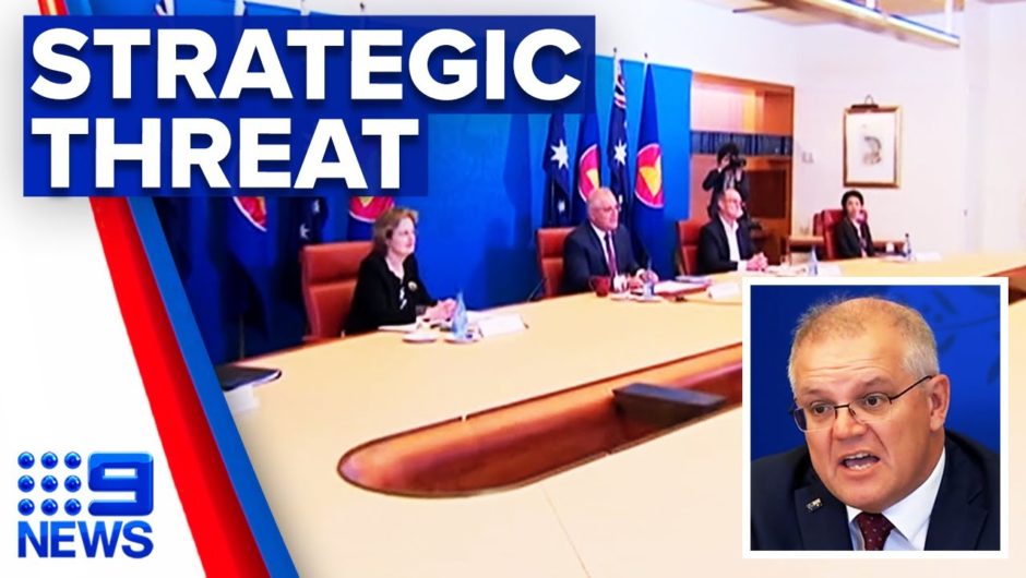 Prime Minister to counter strategic threat from China | 9 News Australia