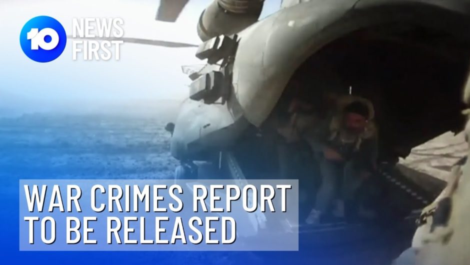 War Crimes Report To Be Released | 10 News First