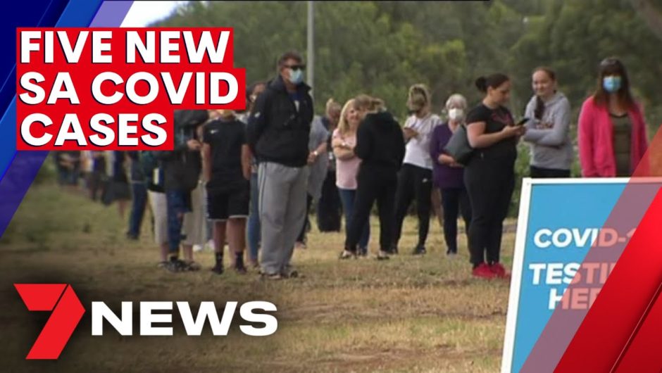 Adelaide COVID cases rise by five, four linked to medi-hotel worker | 7NEWS