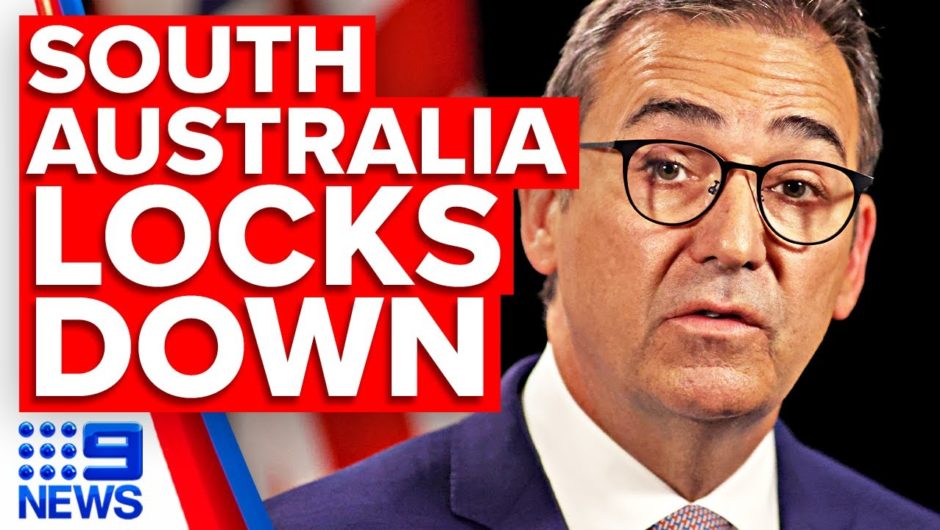 Coronavirus: Six-day lockdown in South Australia | 9 News Australia