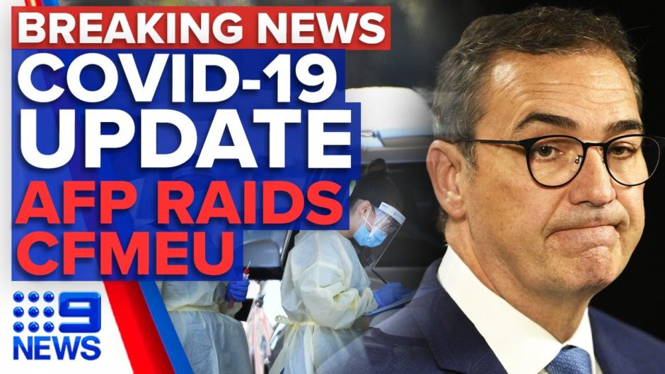 SA coronavirus update, States divided over response | 9 News Australia