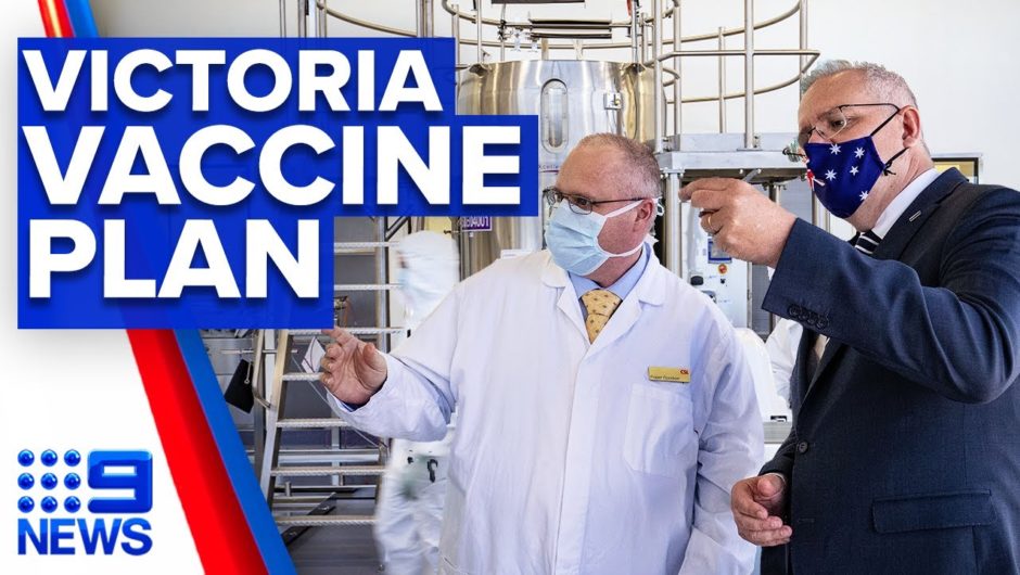 Coronavirus: Morrison announces billion-dollar vaccine manufacturing plant plan | 9 News Australia