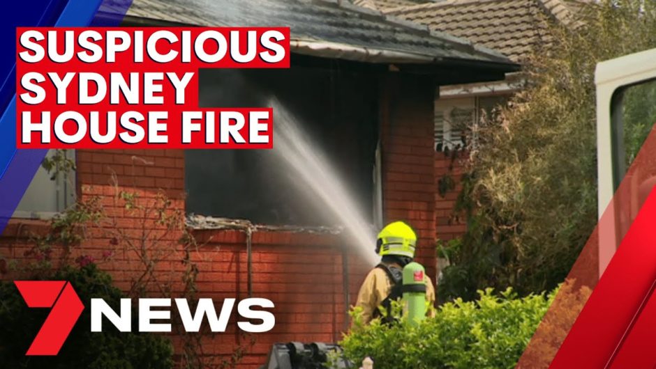 Man questioned over suspicious Sylvania house fire | 7NEWS