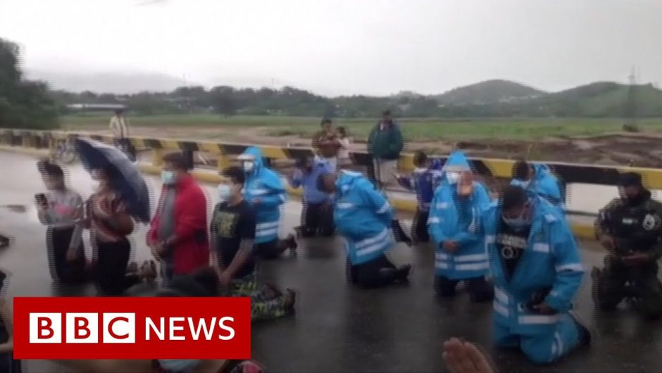 Hondurans pray for protection from Hurricane Iota – BBC News