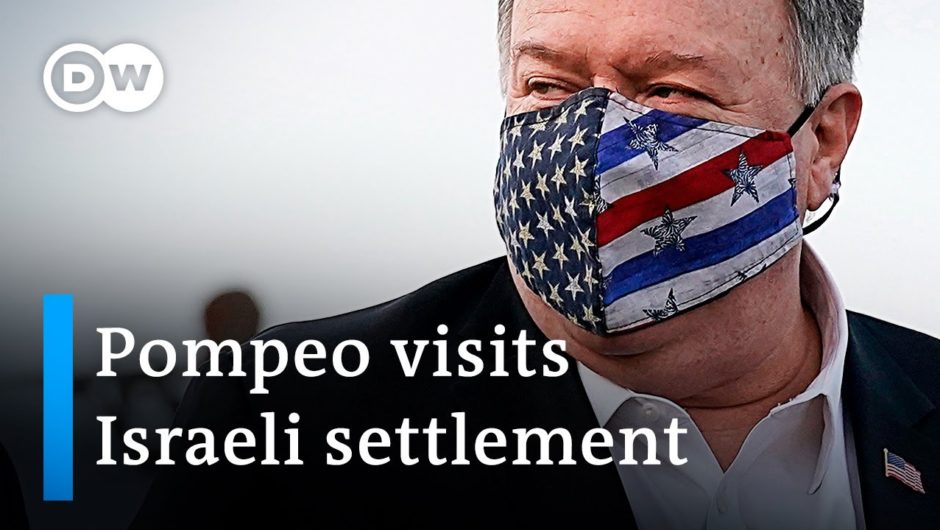 US backs Israeli settlements, Palestinians look to Biden | DW News