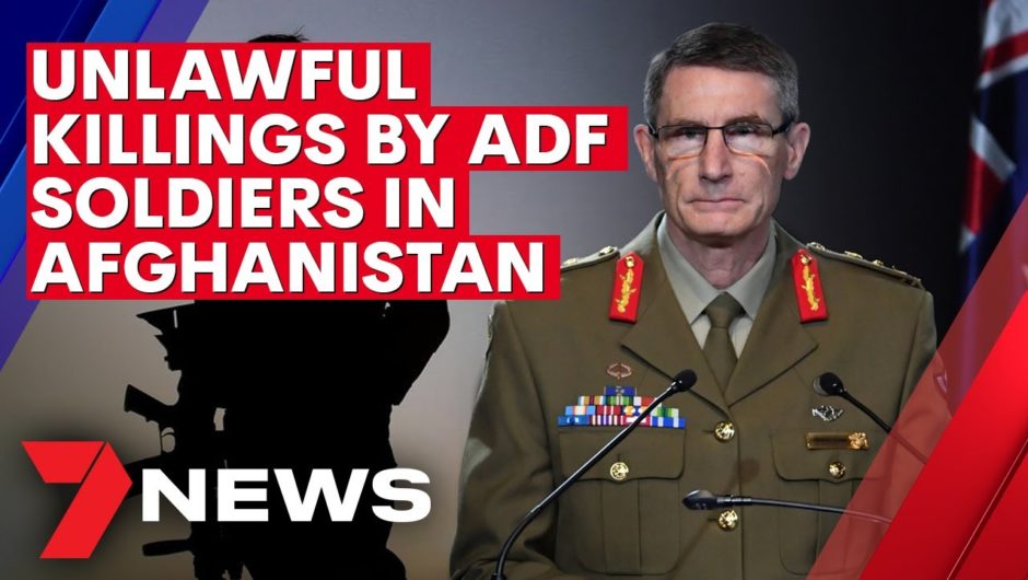 ADF Chief apologises over report into alleged Australian war crimes in Afghanistan | 7NEWS