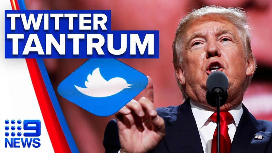 Trump unleashes Twitter feud on staff | 9 News Australia