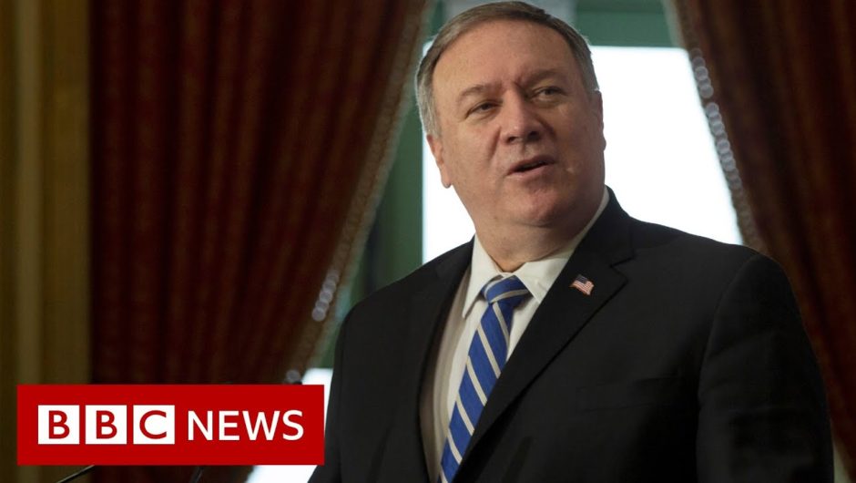 Pompeo makes unprecedented visit to Israeli settlement in West Bank – BBC News